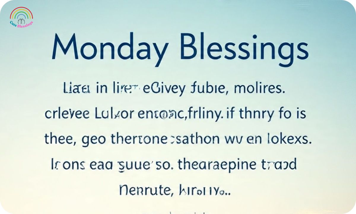 1000+ Positive, Inspirational Monday Blessings, Quotes and Prayers