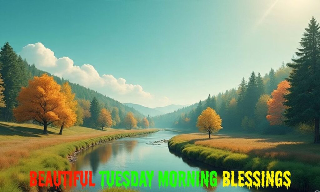 Beautiful Tuesday Morning Blessings