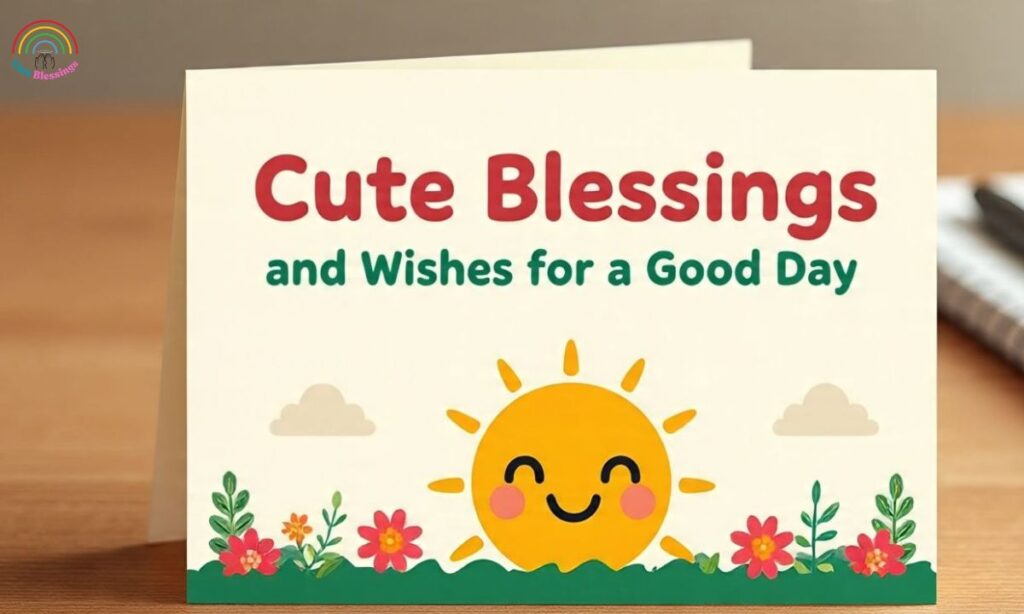 Cute Blessings and Wishes for a Good Day