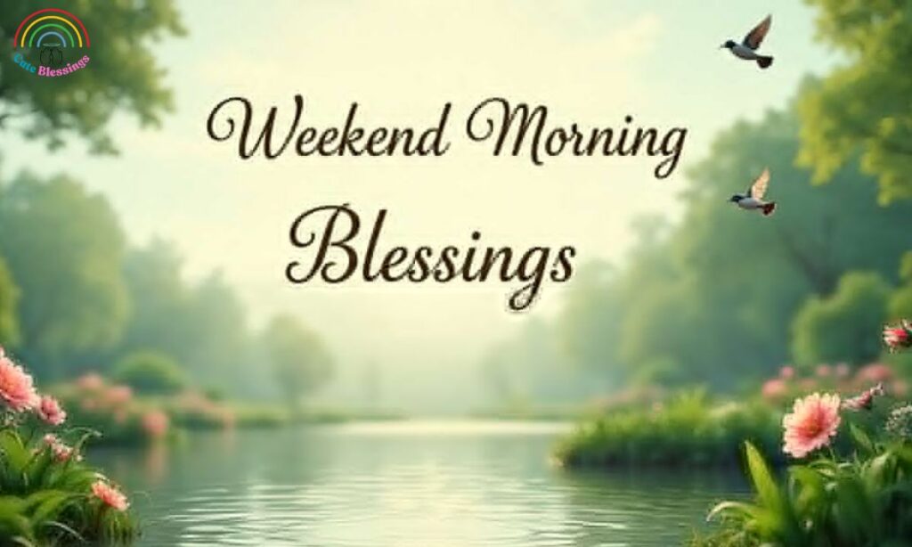 Weekend Morning Blessings for a Relaxing Start