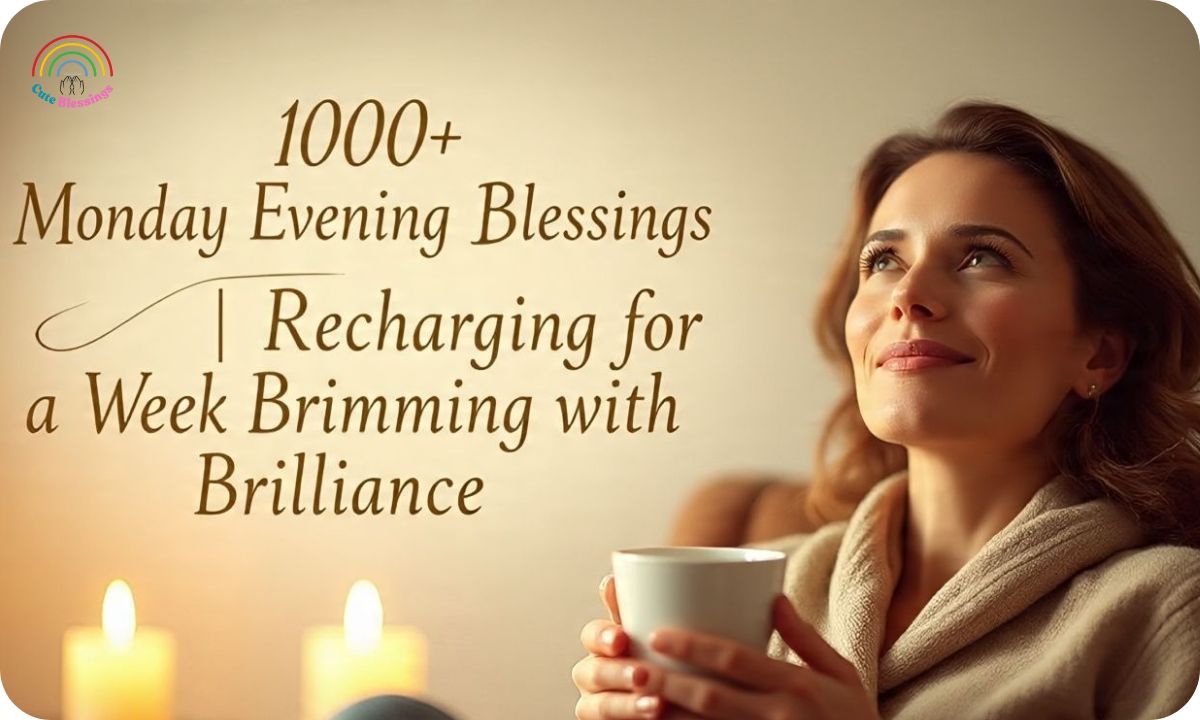 1000+ Monday Evening Blessings | Recharging for a Week Brimming with Brilliance