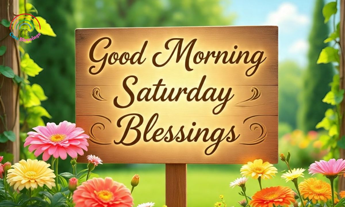 Good Morning Saturday Blessings: Images and Greetings