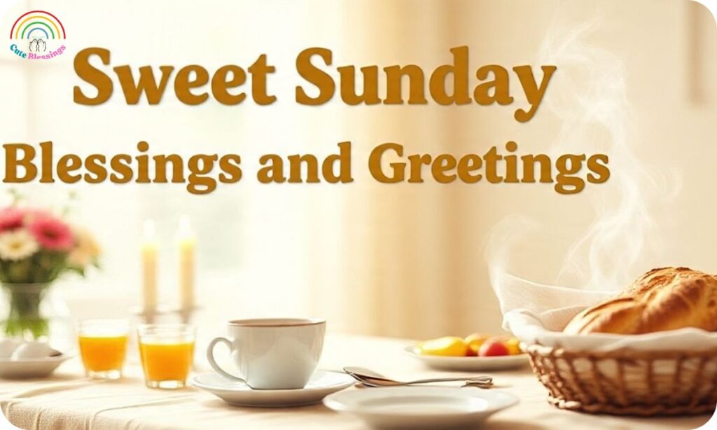 Sweet Sunday Blessings and Greetings