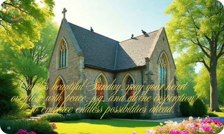 1000 Beautiful Sunday Blessings Quotes, Wishes, and Inspirations