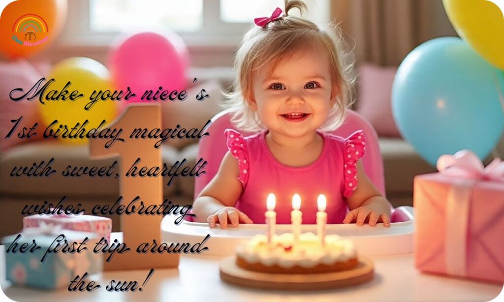 Birthday Wishes for Niece 1st Birthday