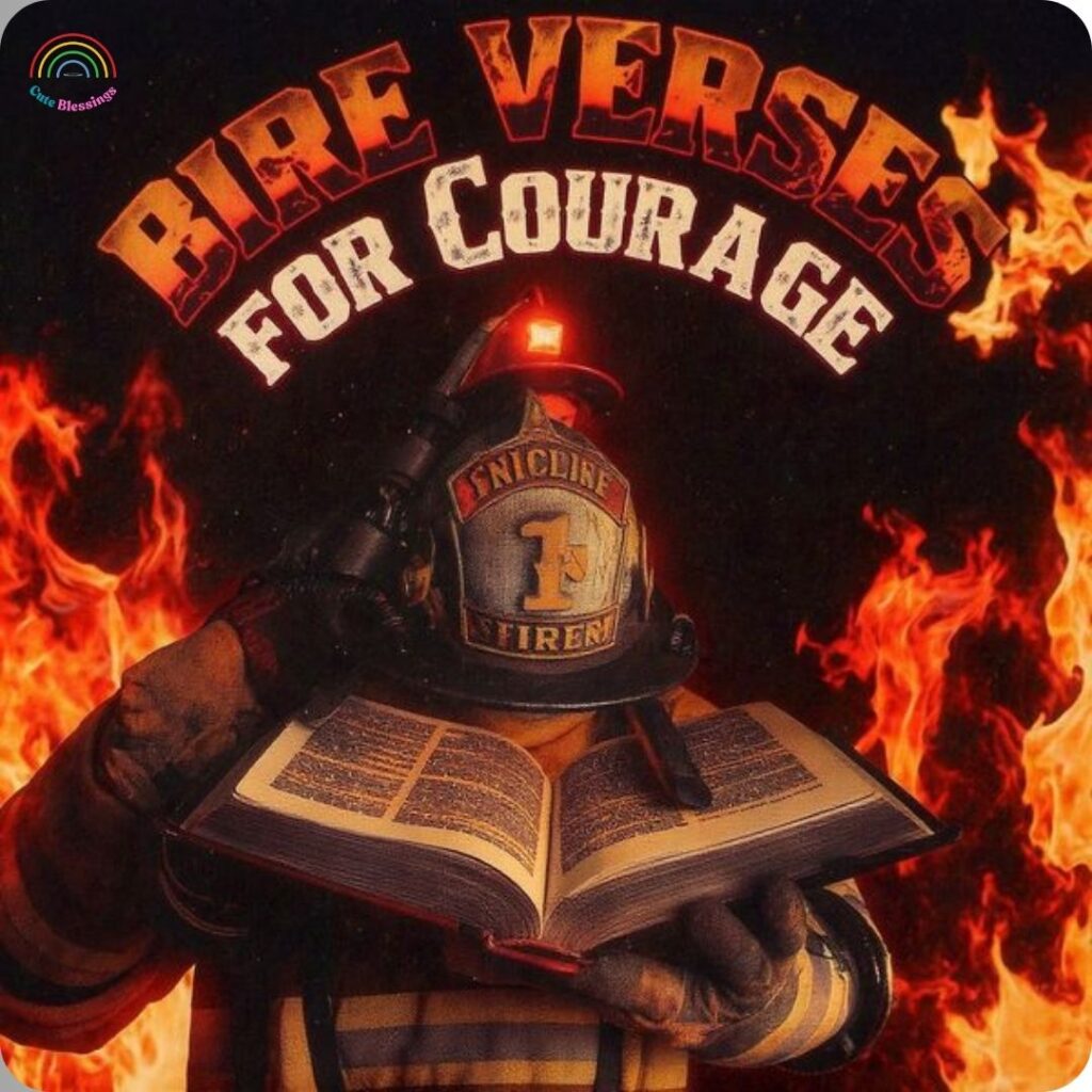 Firefighter Bible Verses for Courage 💪