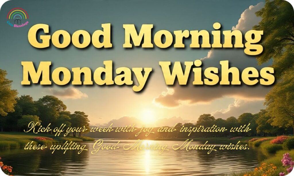 Good Morning Monday Wishes