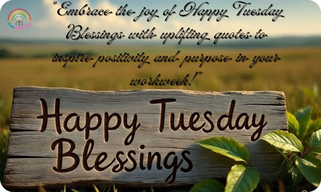 Happy Tuesday Blessings