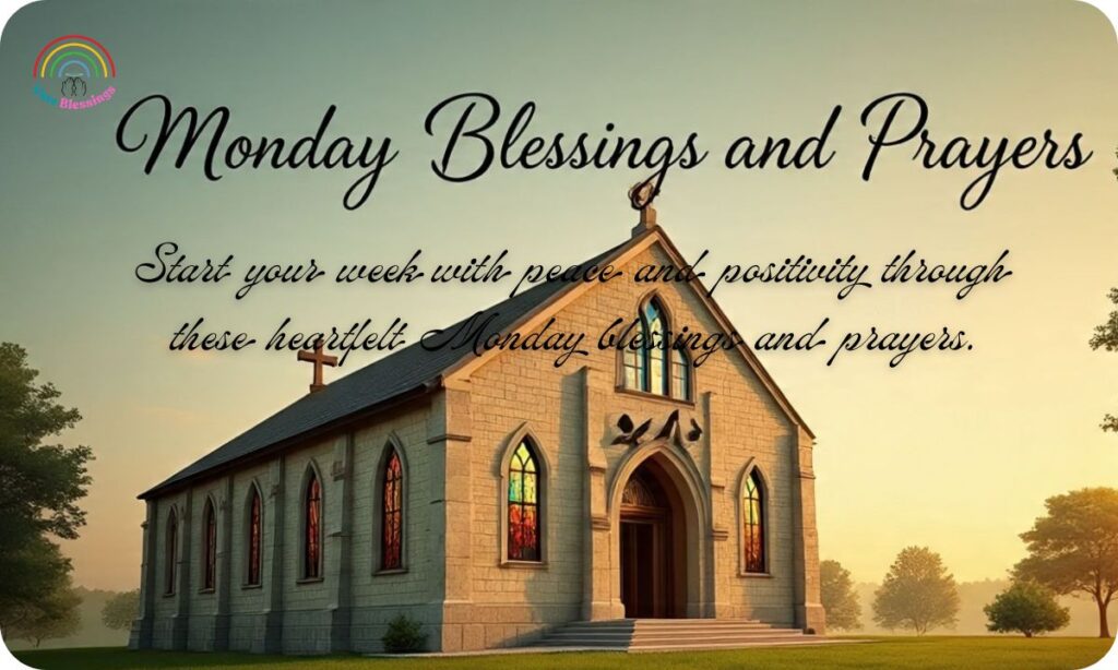 Monday Blessings and Prayers