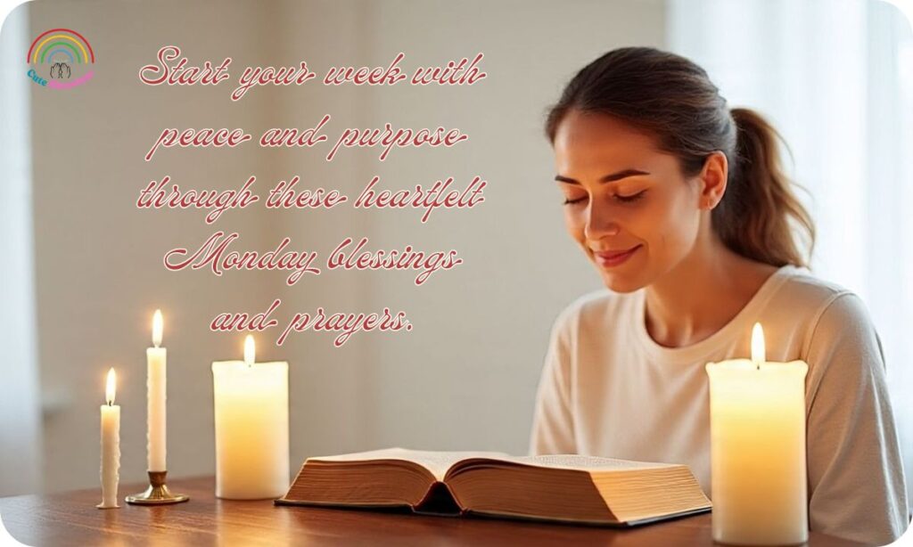 Start your week with peace and purpose through these heartfelt Monday blessings and prayers.