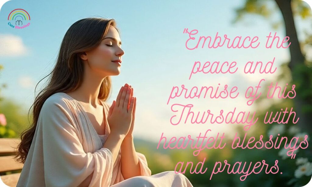 Thursday Blessings and Prayers
