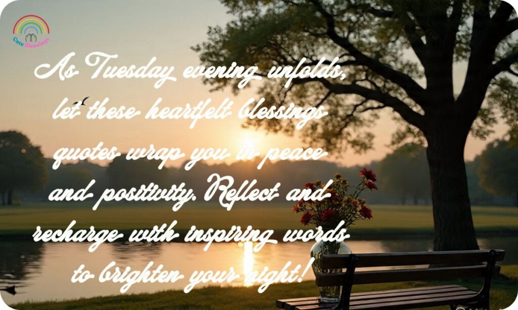 Tuesday Evening Blessings Quotes