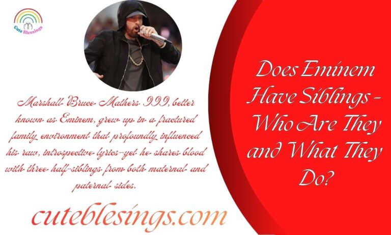 Does Eminem Have Siblings – Who Are They and What They Do?